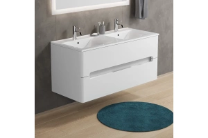 Тумба под раковину Sanvit Форма 120 белый глянец - 2