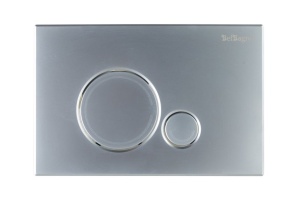 Кнопка смыва BelBagno Sfera хром матовый (BB016-SR-CHROME.M)
