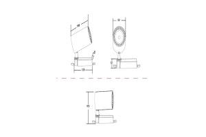 Трековый светодиодный светильник Maytoni Track TR003-1-17W3K-B - 2