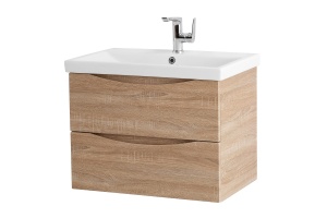 Тумба с раковиной BelBagno Marino-Cer 70 светлое дерево - 3