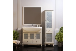 Мебель для ванной Opadiris Омега 90 cлоновая кость