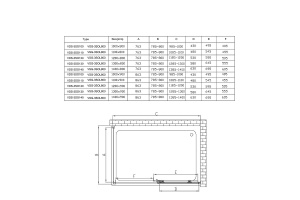 Душевой уголок Vincea Soft 120х80 хром стекло прозрачное - 2