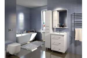 Шкаф-пенал СанТа Омега 30 R напольный - 2