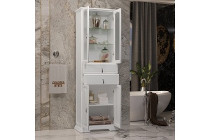 Шкаф для ванны Opadiris Риспекто 60 белый - 2