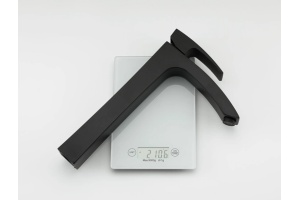 Смеситель для раковины Gappo черный матовый - 2