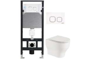 Комплект Weltwasser AMBERG 506 + ERLENBACH 004 GL-WT + AMBERG RD-WT (10000006774)