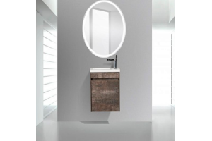 Тумба под раковину BelBagno Pietra mini 46 коричневый - 2