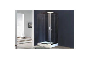 Душевой уголок Royal Bath 90х80 хром стекло прозрачное