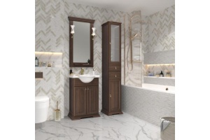 Тумба под раковину Opadiris Риспекто 55 темное дерево - 3