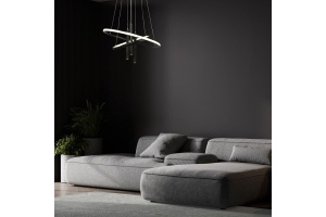 Подвесной светильник Eurosvet Stroke 90270/3 черный - 2