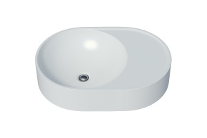 Раковина накладная Stella Polar Luna 50 белый