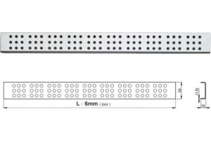 Решетка AlcaPlast Cube 650L глянцевая - 2