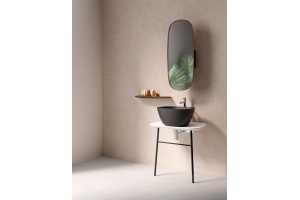 Раковина накладная VitrA Plural 45 матовый чёрный - 2