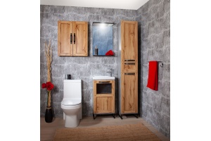 Тумба с раковиной Бриклаер Лофт 45