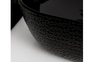 Раковина накладная CeramaLux NC 42 см черный (D1301H004) - 3