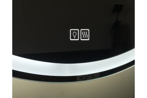 Зеркало BelBagno 80х80 с подогревом (SPC-RNG-800-LED-TCH-WARM) - 3
