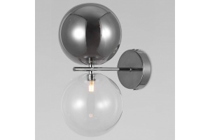 Бра Eurosvet Selisa 50291 хром/дымчатый