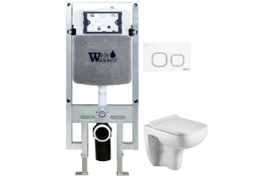 Комплект Weltwasser AMBERG 497 ST + KEHLBACH 004 GL-WT + AMBERG RD-WT (10000006718)