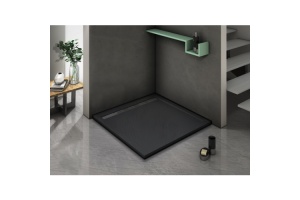 Экран для поддона WeltWasser WW SKS 80-BL 780х780 черный (10000004423) - 2