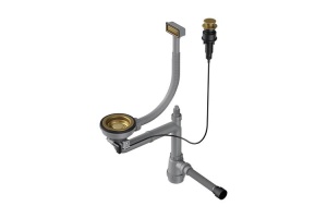 Сифон для кухонной мойки Omoikiri античная латунь (4956471)