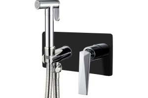 Гигиенический душ Boheme Venturo 377-B со смесителем, С ВНУТРЕННЕЙ ЧАСТЬЮ