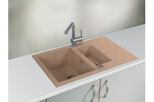 Мойка кухонная Alveus Cadit Granital 70 beige - 2