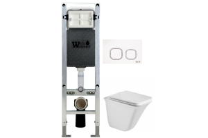 Комплект Weltwasser AMBERG 350 ST + ROTBACH 004 GL-WT + AMBERG RD-WT (10000006570)