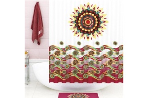 Штора для ванной Wasserkraft Isen SC-40101