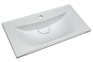 Тумба с раковиной Misty Марта 70 белая глянцевая - 3