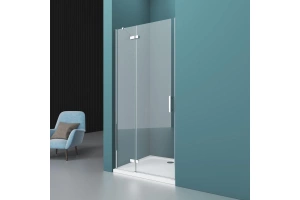 Душевая дверь BelBagno Kraft 100 профиль хром (KRAFT-60/40-C-Cr-L) - 2