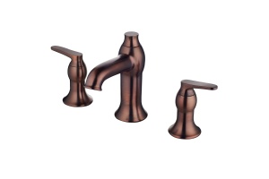 Swedbe Terracotta Смеситель для раковины на 3 отверстия 2550