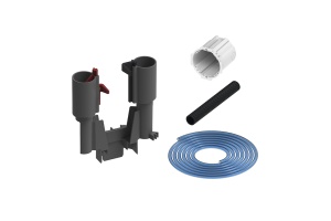 Комплект подключения пневматической панели смыва для бачка Octa