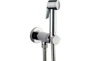 Гигиенический душ Bossini Paloma Flat Mixer Set со смесителем E37011B