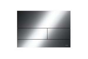 TECEsquare II. Панель смыва, металл, PVD Polished Black Chrome