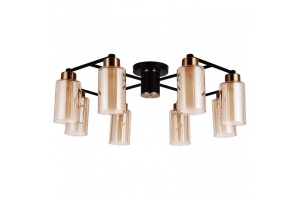 Потолочная люстра Arte Lamp Leo A7027PL-8BK