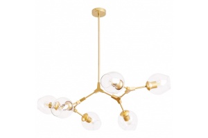 Подвесная люстра Arte Lamp Yuka A4103SP-6GO