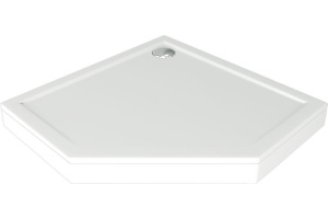 Поддон для душа Good Door Пента 100x100 с ножками и экраном