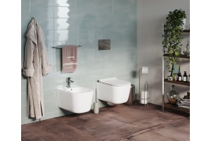 Унитаз подвесной Ceramica Nova New Day с микролифтом, безободковый CN3005 - 2