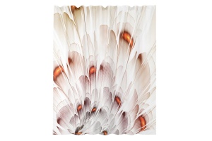 Штора для ванной WasserKraft Nau 180x200 рисунок 