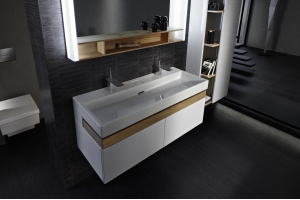 Тумба с раковиной Jacob Delafon Terrace 120 белый лак - 3