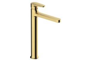 Смеситель для раковины WasserKRAFT Neckar глянцевое золото