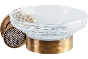 Мыльница Boheme Royal Cristal Bronze подвесная