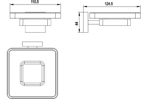 Мыльница Timo Selene 17022/17 - 2