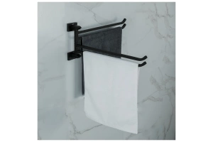 Полотенцедержатель Gappo 48 черный матовый - 2