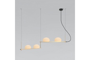 Подвесной светильник Eurosvet Stair 70145/4 латунь