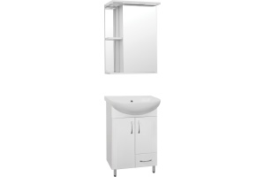 Мебель для ванной Style Line Эко Стандарт №10 50 белая