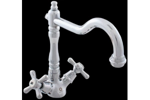 Смеситель для кухни Rav Slezak Morava retro хром