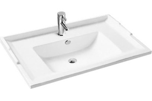 Тумба с раковиной Comforty Тбилиси 90 белый глянец - 3