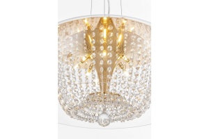 Подвесной светильник LUMINA DECO Disposa LDP 7018-500 PR+F.GD - 3