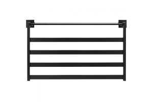 Полотенцесушитель электрический Black&White Moon 58х35 черный матовый